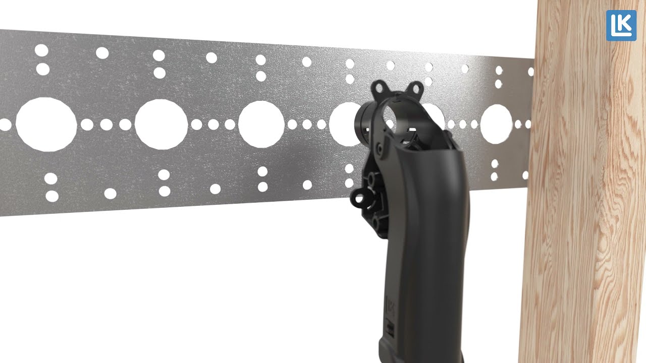 LK Väggbockstöd Grip V2