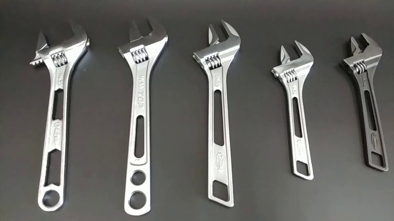 Các hãng mỏ lết Nhật - Japanese adjustable wrench (Lobster - TOP - Supertool) モンキ レンチ