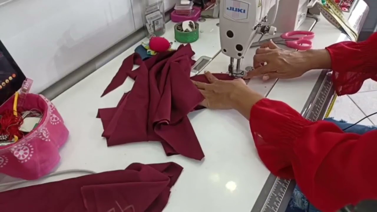 CONFECCION DE LA BLUSA #113 -Blusa cruzada
