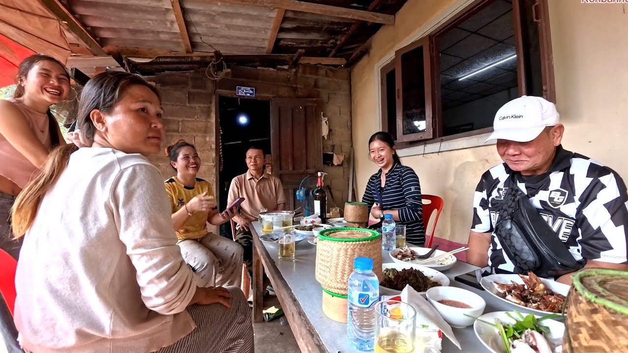 Our road trip to the village, the countryside of Laos