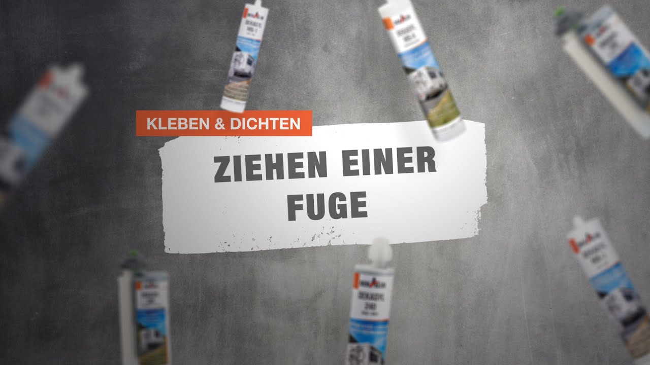 Ziehen einer Fuge