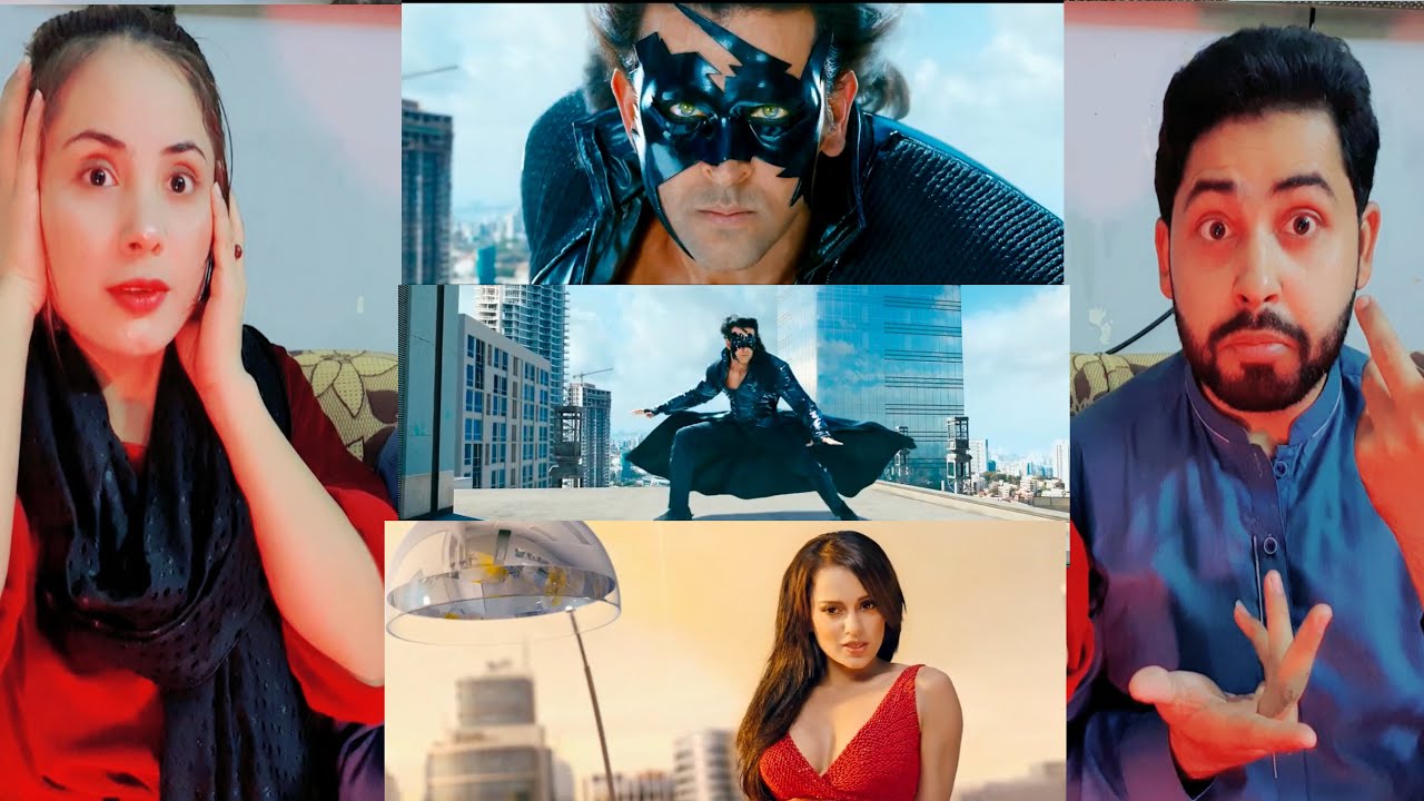 Krrish 3 Watching (Part 2) | Hrithik Roshan Entry | HumDoReaction