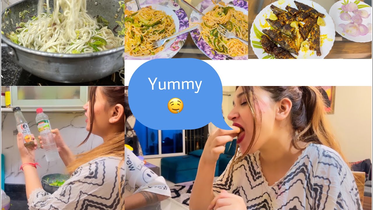Yeh rahi Shalini ki Recipe 15 minutes me chowmin🍝 Miss You shadab 😂 Bhaut Yummy bani hai 😝