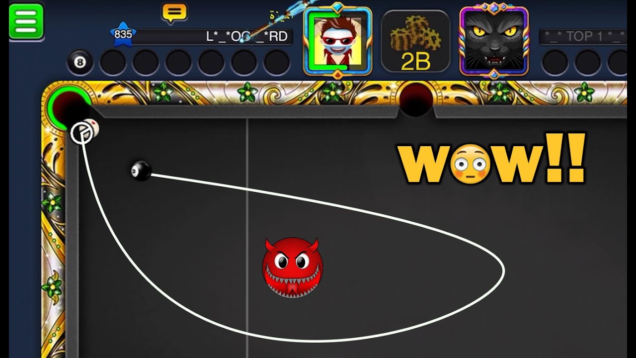 اجمل تسديدة على طاولة 2 مليار كوينز _ صار شي مستحيل 😕  8 ball pool
