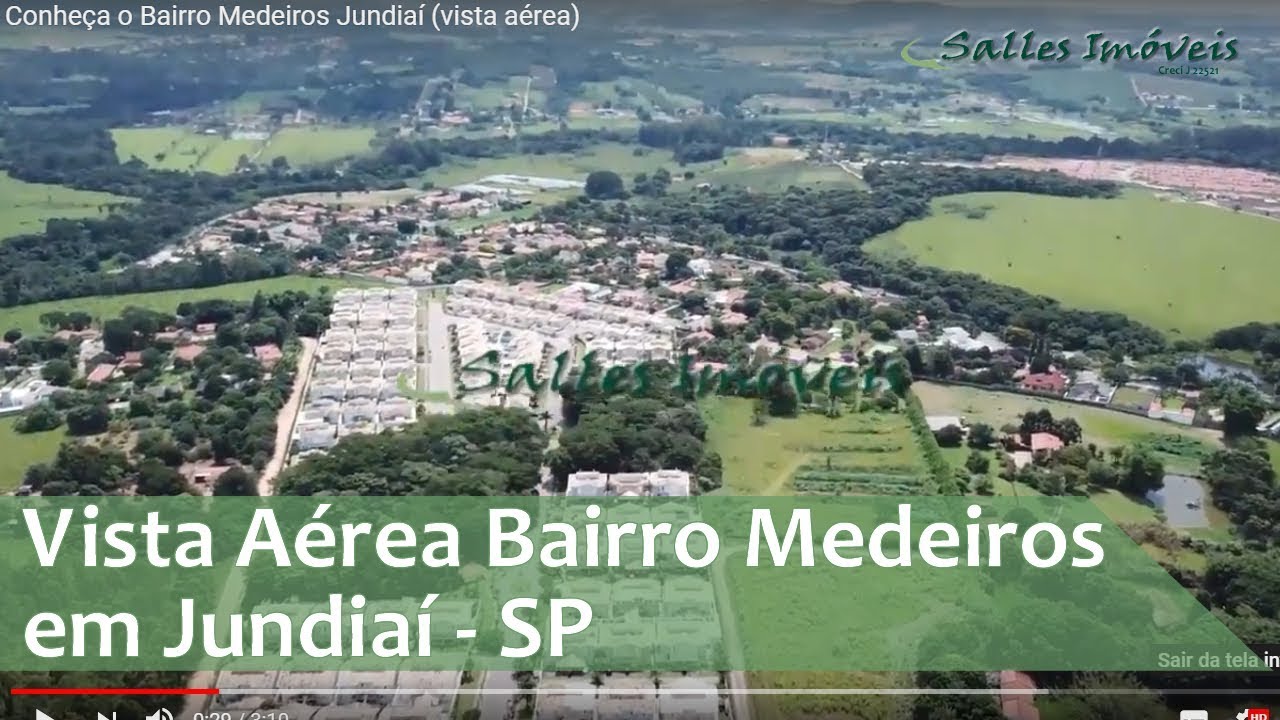 Conheça o Bairro Medeiros Jundiaí (vista aérea)
