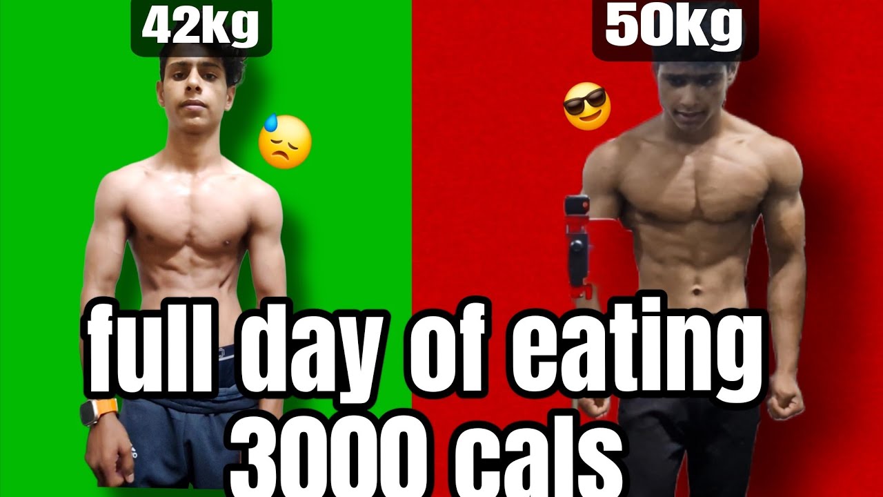 Full day of eating on bulking || 3000 calories 💪 