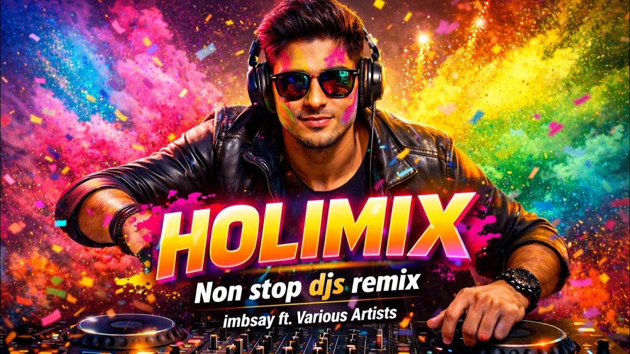 HOLIMIX  | Non Stop DJ Remixes | Holi Special Party Mix 2026 | imbsay ft. Various Artists