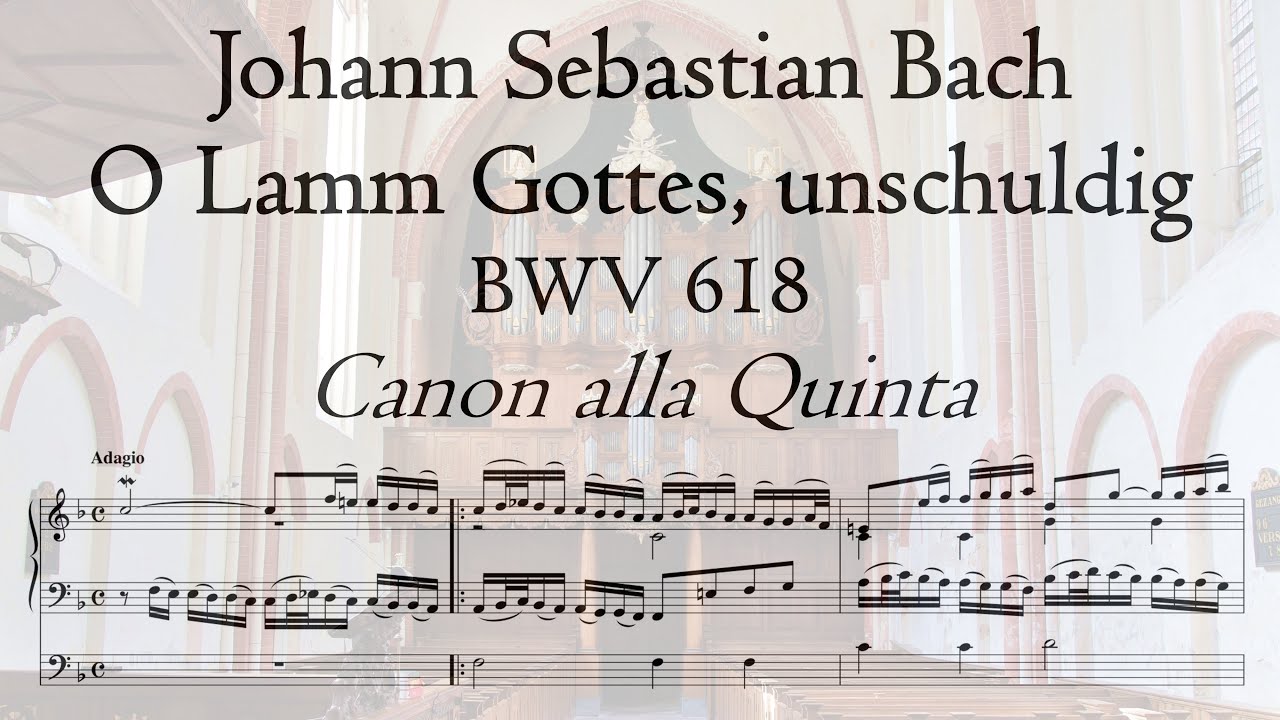 Bach - Orgelbüchlein: O Lamm Gottes, unschuldig BWV 618 - Schnitger, Noordbroek, Hauptwerk