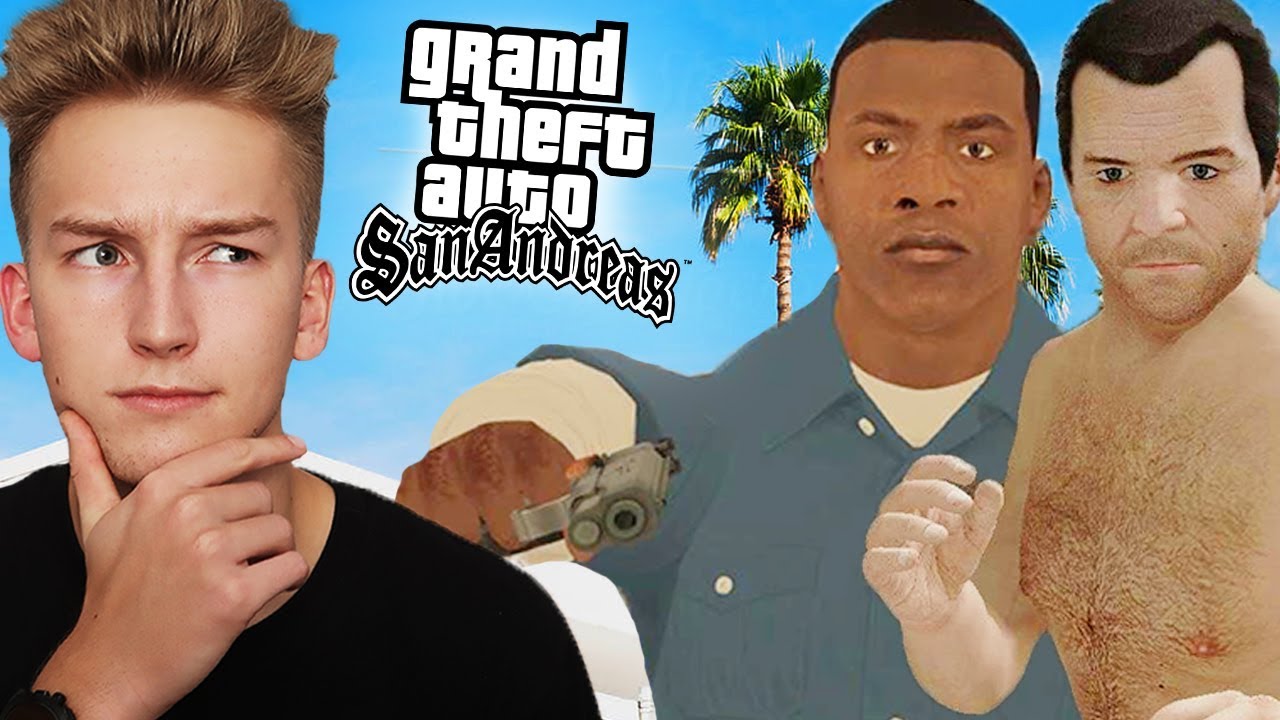 GRAM w GTA 5 w GTA SAN ANDREAS! 🤯