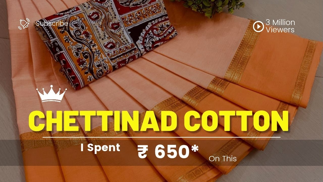 New Arrival Pure Chettinad Cotton Sarees | low Price Cotton Saree | 19.05.25