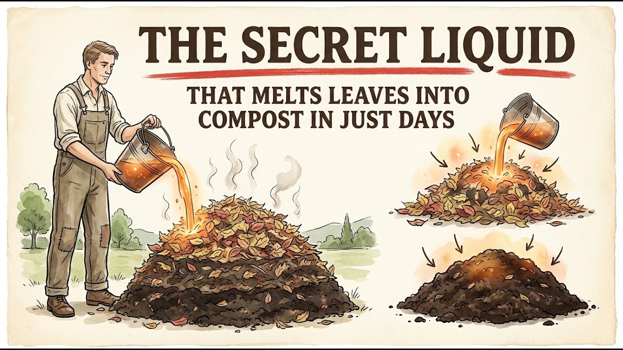 The Secret Liquid That Melts Leaves Into Compost in Just Days!