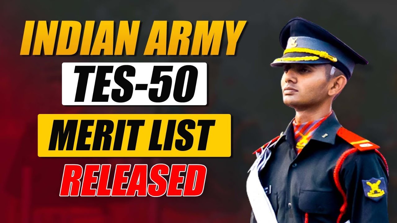 TES 50 Merit List Out | TES 50 CUT OFF MARKS | TES 50 SSB Date