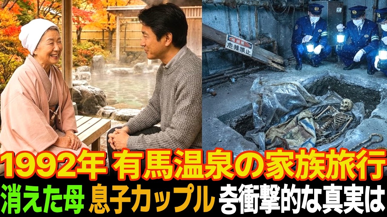 1992年家族旅行有馬温泉から消えた母親12年後に明らかにされた衝撃的な真実はㅣミステリー事情