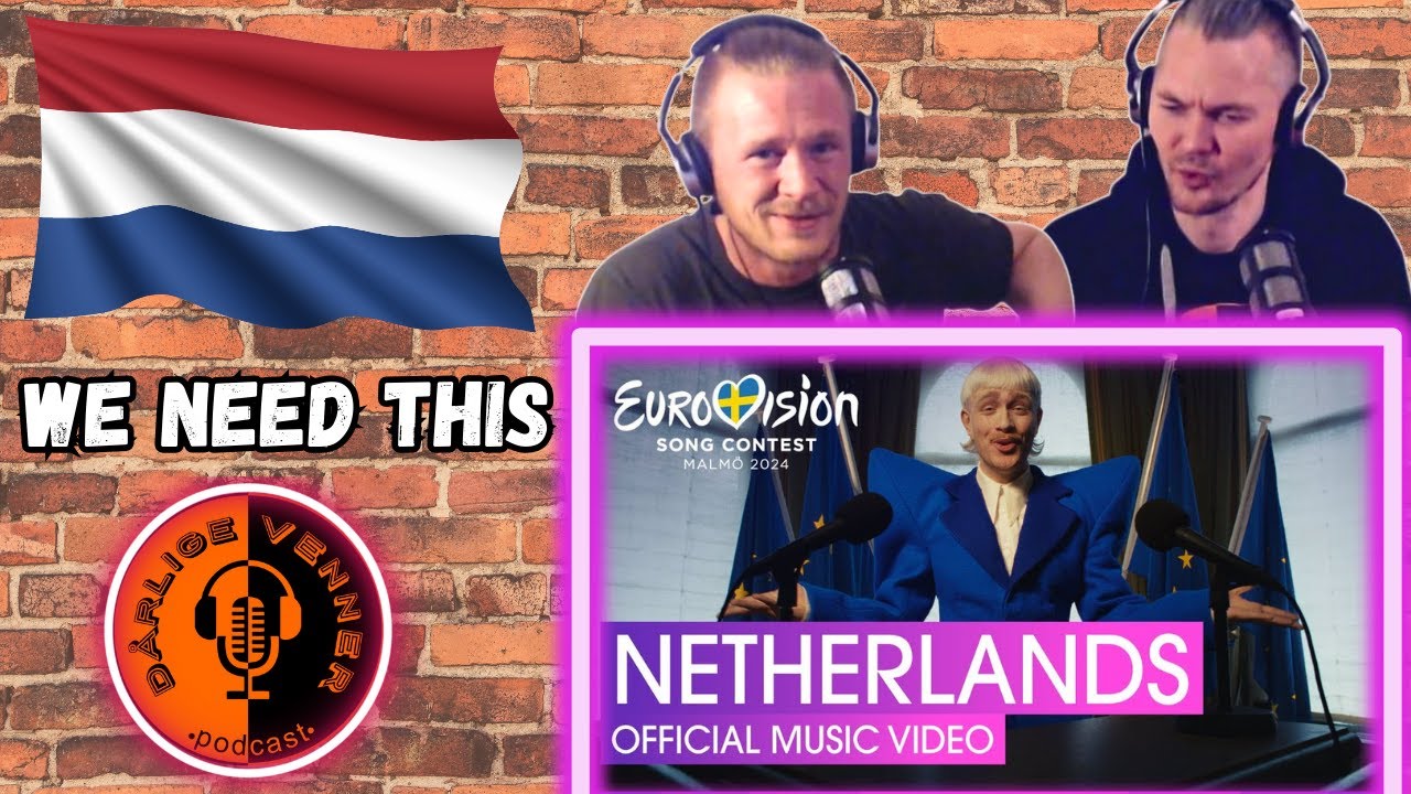 ЕВРОВИДЕНИЕ НИДЕРЛАНДЫ *Реакция* Йост Кляйн - Europapa - Официальное музыкальное видео