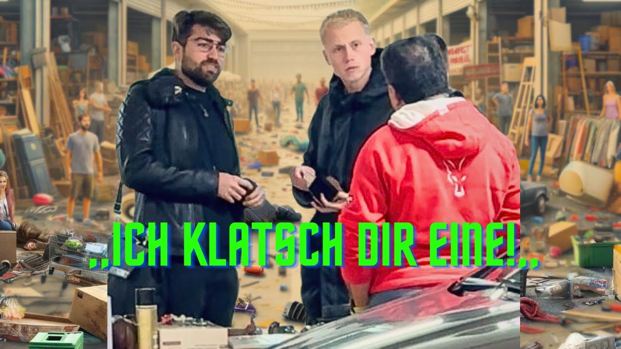 Flohmarkt Handel Prank | Verkäufer dreht durch !