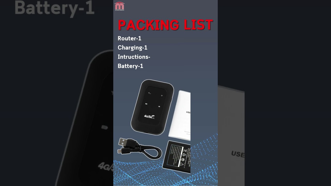 Wireless 4G 5G LTE Mobile Hotspot Router