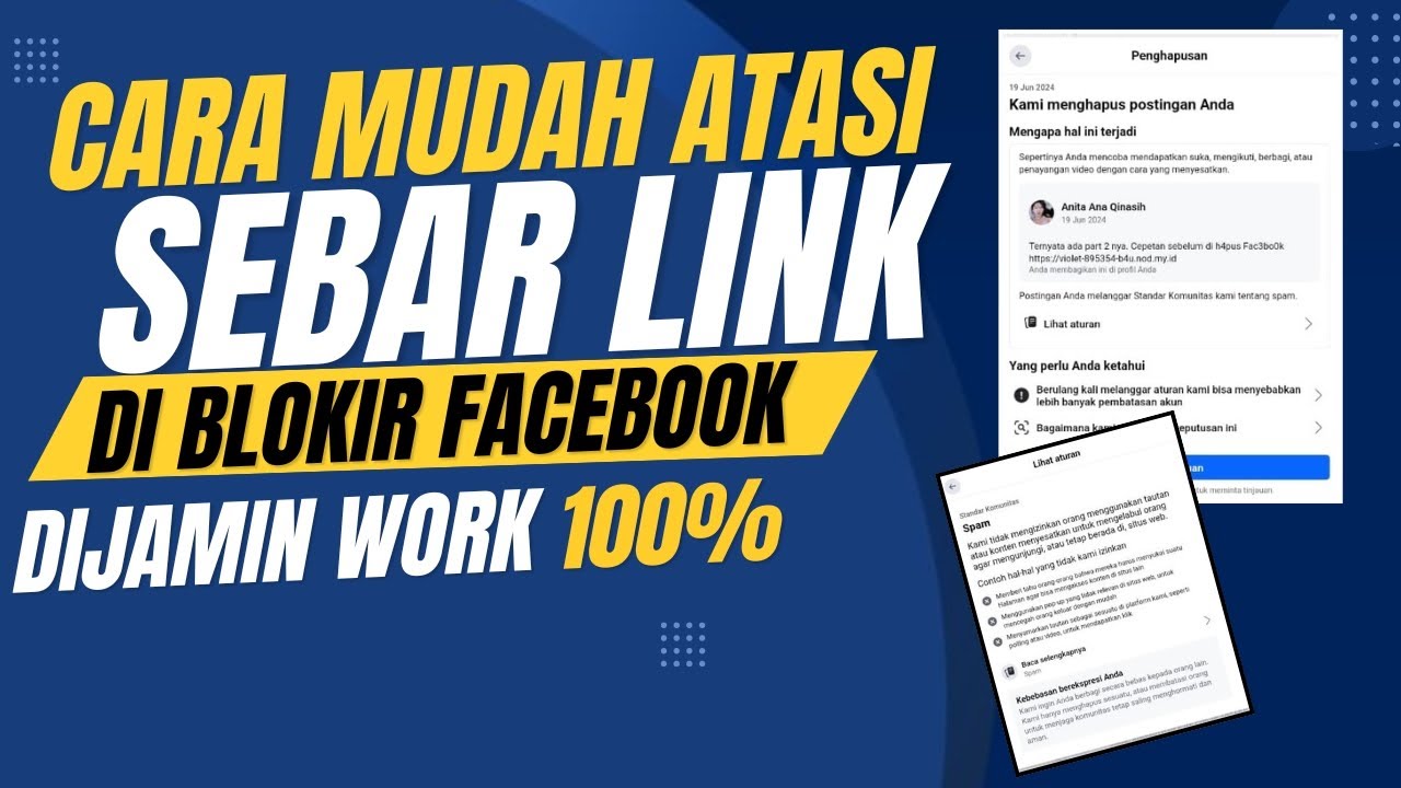 How to Safely Share Links on Facebook to Avoid Spam || 100% Effective