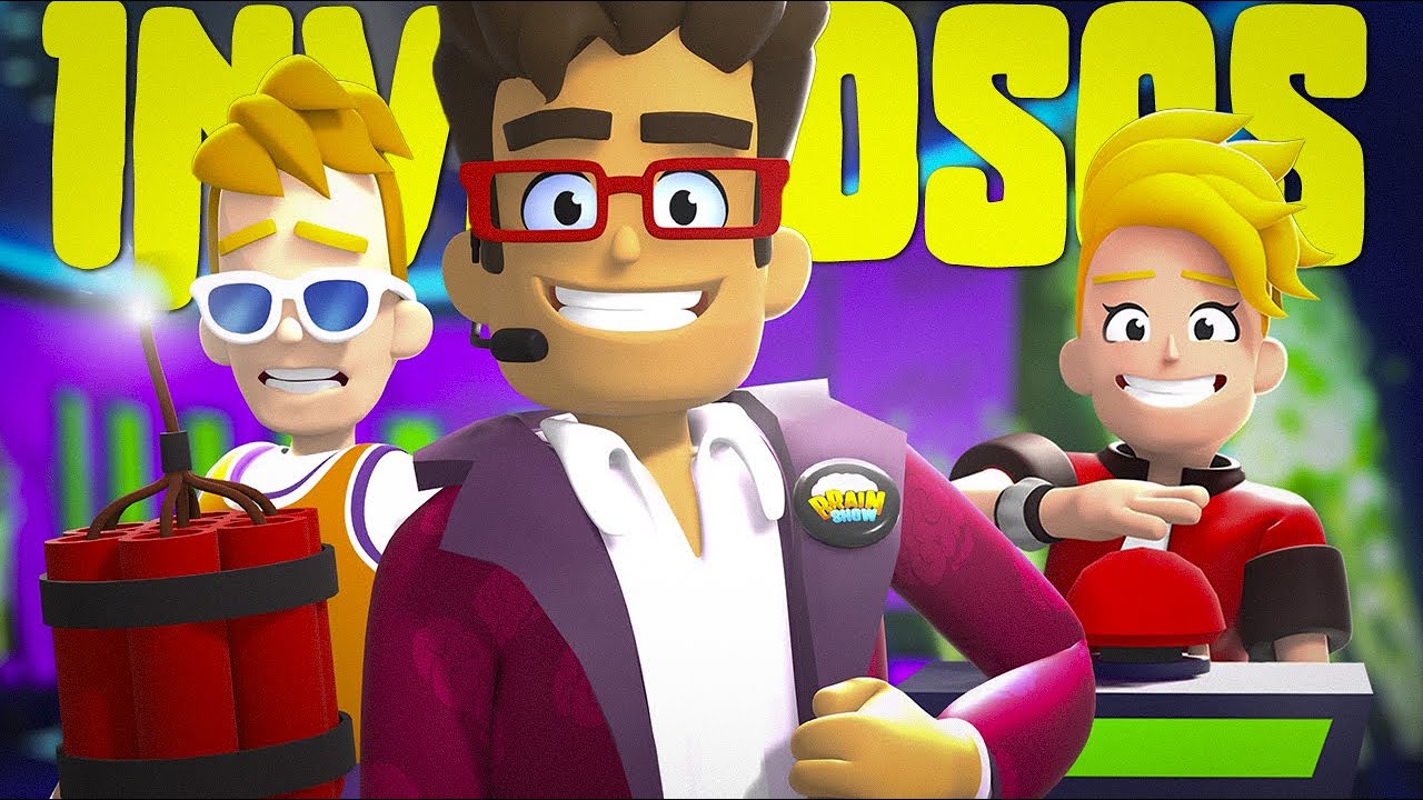 Um Jogo de Perguntas e Respostas com meus Amigos INVEJOSOS! - Brain Show