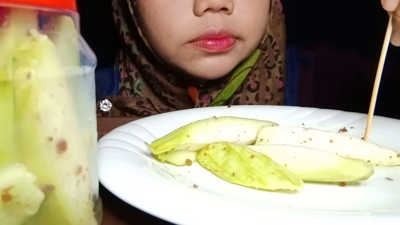 ASMR pickled mangoes with preserved plums | no talking | ep 14