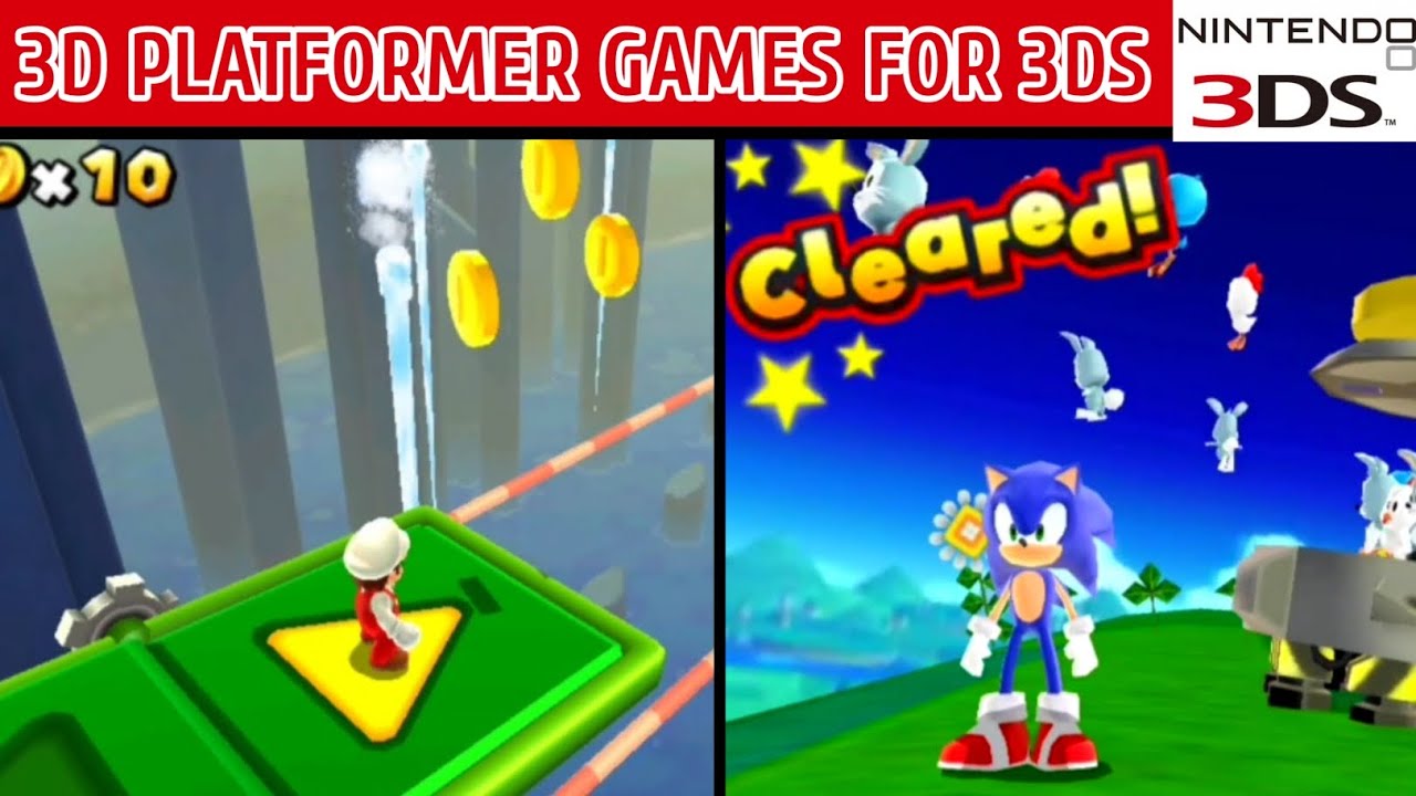 Top 7 Best 3D Platformer Games for 3DS