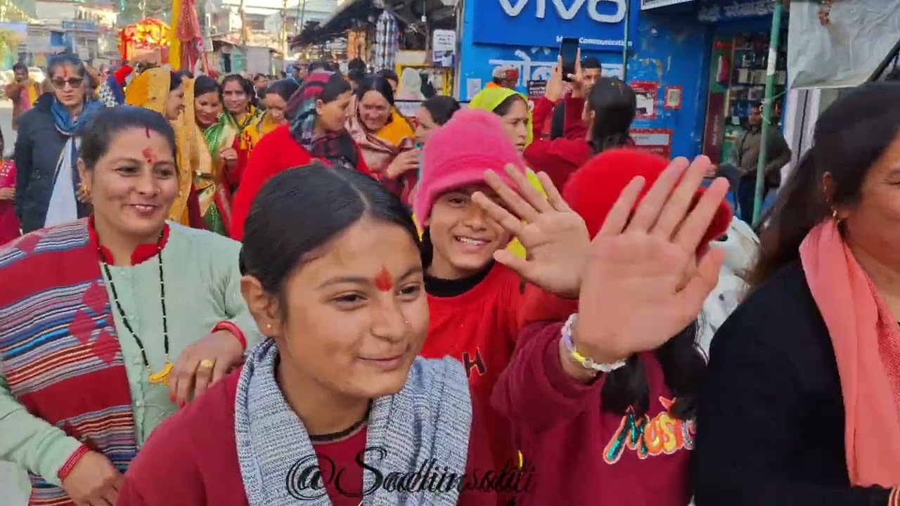 ❣️🙏माँ जिलासु चन्डिका देवी की गोचर क्षेत्र से विदाई और नगरासु नागासनी मन्दिर में स्वागत❣️ 🙏