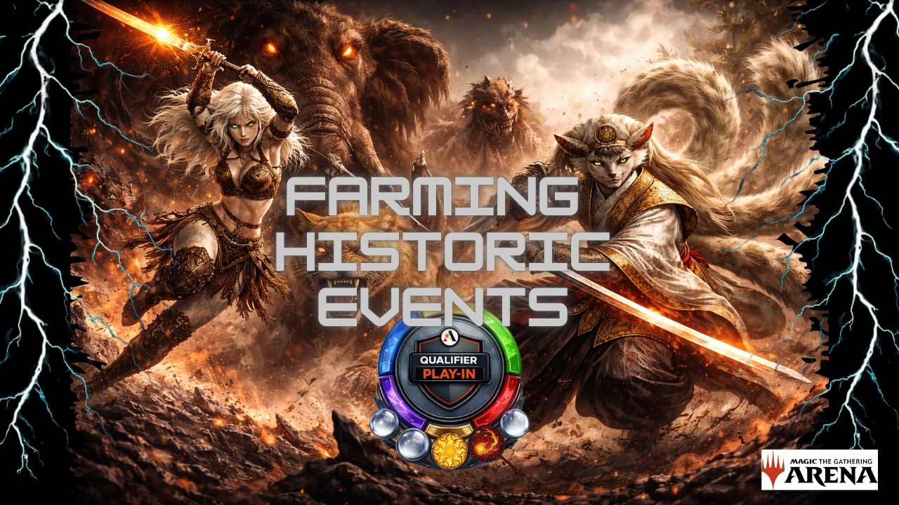 7w 1l // FARMING HISTORIC EVENTS MTGA with Boros Auras // 34 Play in Points so far
