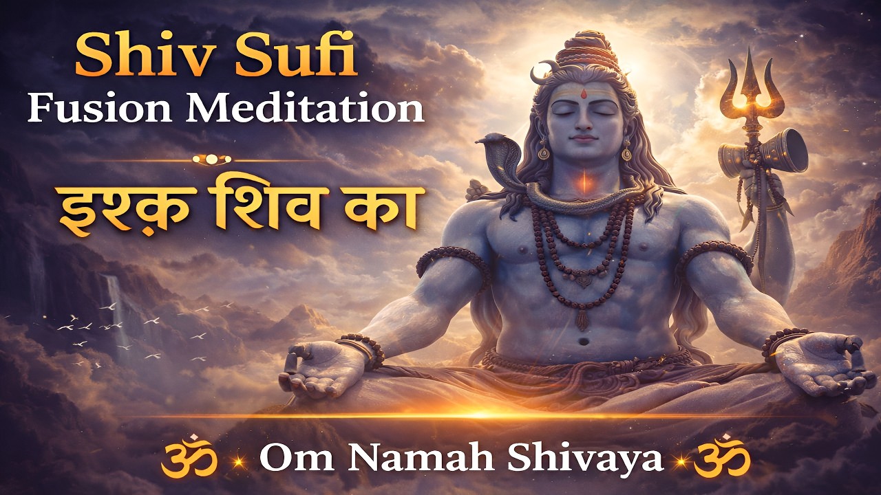 इश्क़ शिव का | Shiv Sufi Fusion Meditation |Om Namah Shivaya Deep Relaxing Devotional Music