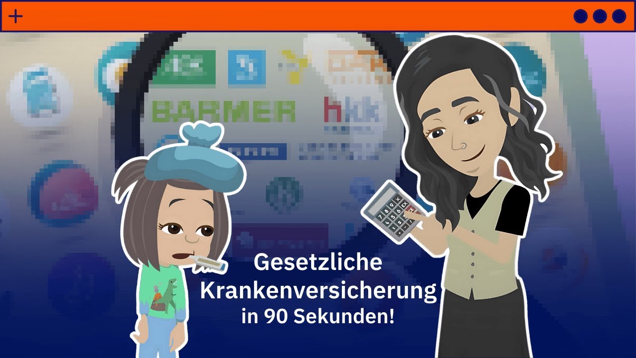 Krankenversicherung einfach erkl&auml;rt (in 90 Sek.)