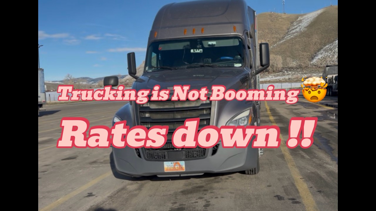Trucking is Not Booming -Real Load 🤯