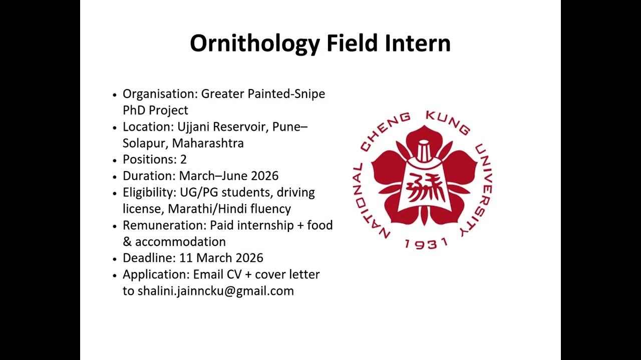 Latest Environmental Internships, Field Jobs & Workshop Opportunities in India | March 2026