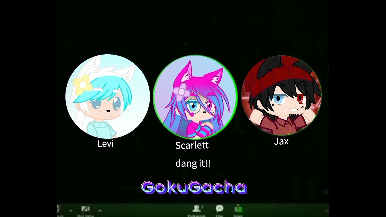 When Jax And Levi Misbehaving On Zoom Call Gacha Meme