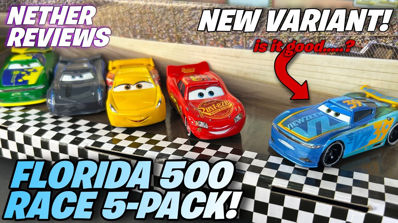 НОВИНКА! Набор Disney Cars Florida 500 Race 5-Pack 2026 года — Майкл Ротор! ..хорош ли он? — Neth...