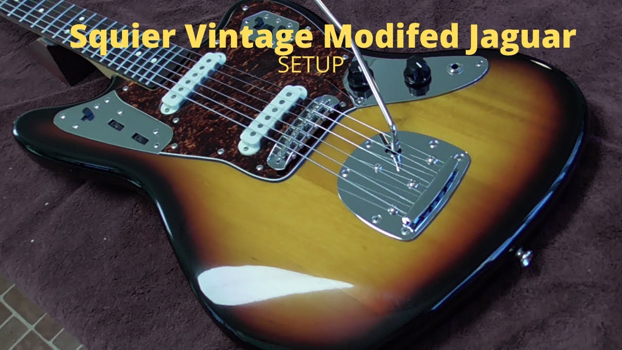 Squier Vintage Modifed Jaguar Setup