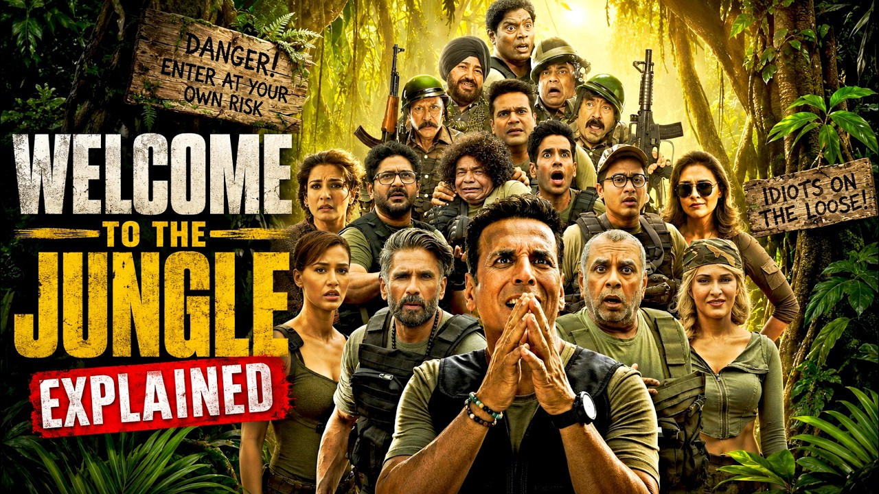 Welcome to the Jungle Movie Explained In HINDI | Welcome 3 Movie Story Explained | New Hindi Movie