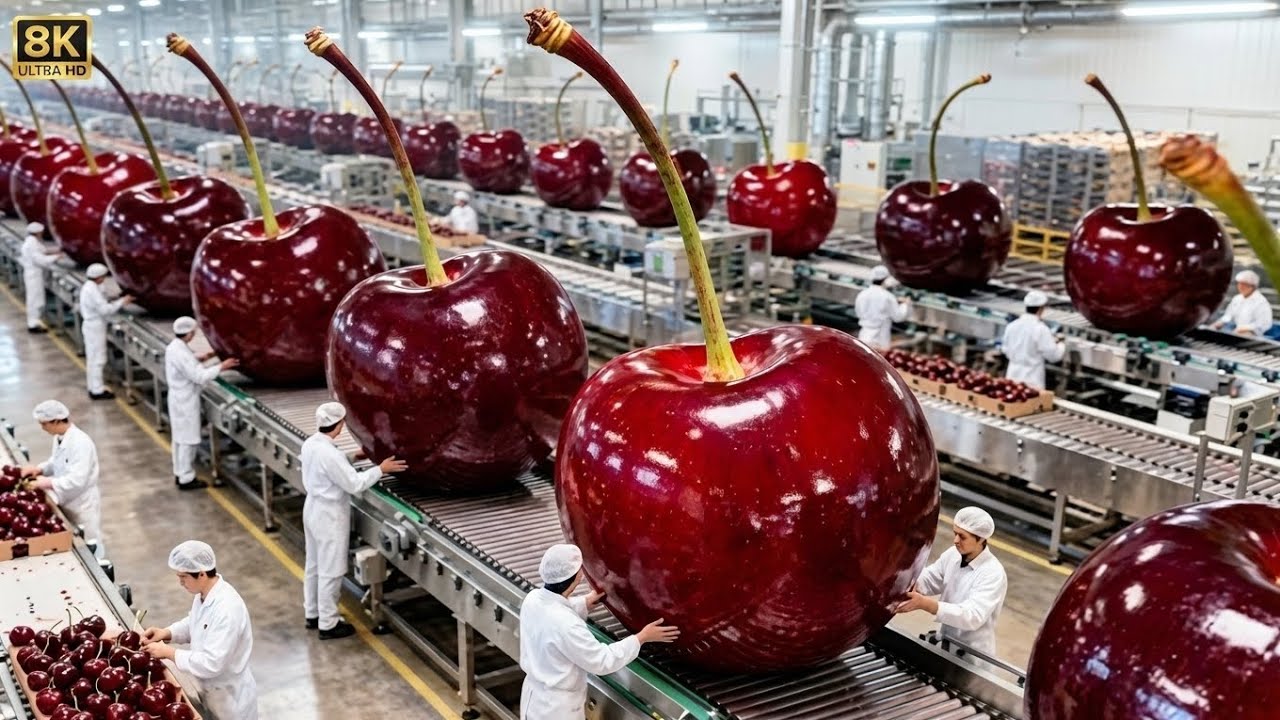 Inside the Factory: How Pomegranate Juice & Cherry Pie Filling Are Mass-Produced