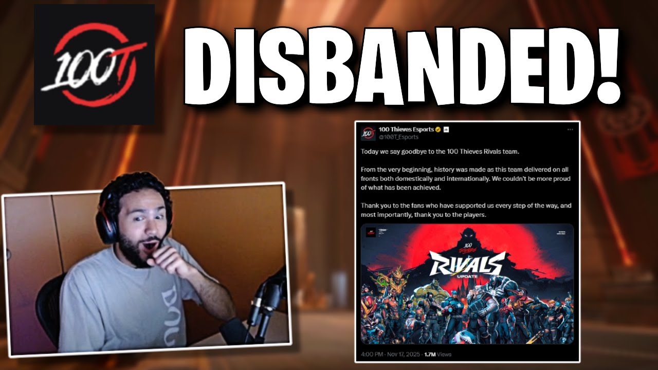 100T покидает Marvel Rivals?
