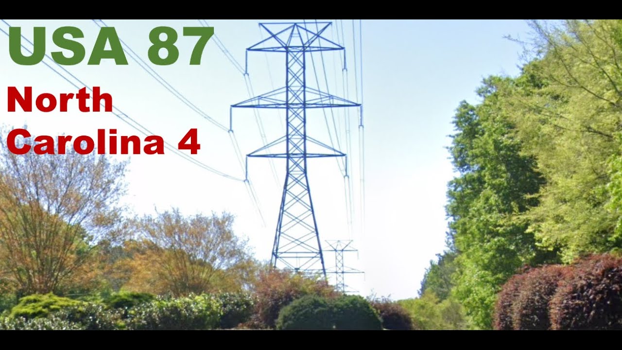 USA87 Power lines in North Carolina 4. (353)