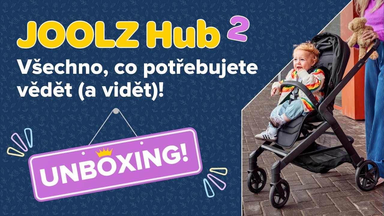 Joolz Hub2: Městský kočárek, který zvládne vše! @detskydum_cz