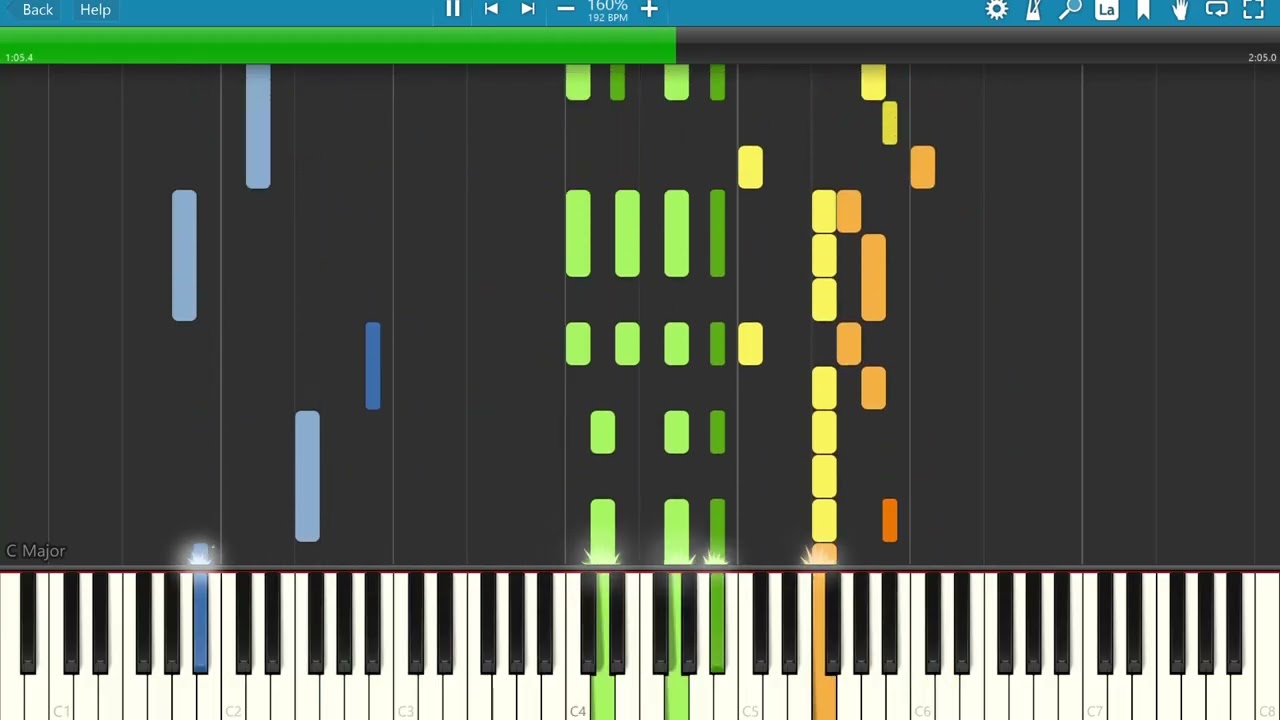 [piano cover] 絵空事未来/真島ゆろ