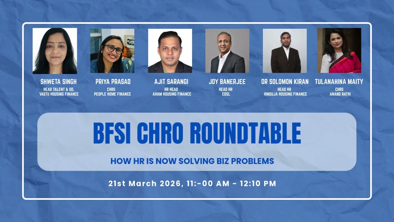 How BFSI CHROs are solving Biz Problems