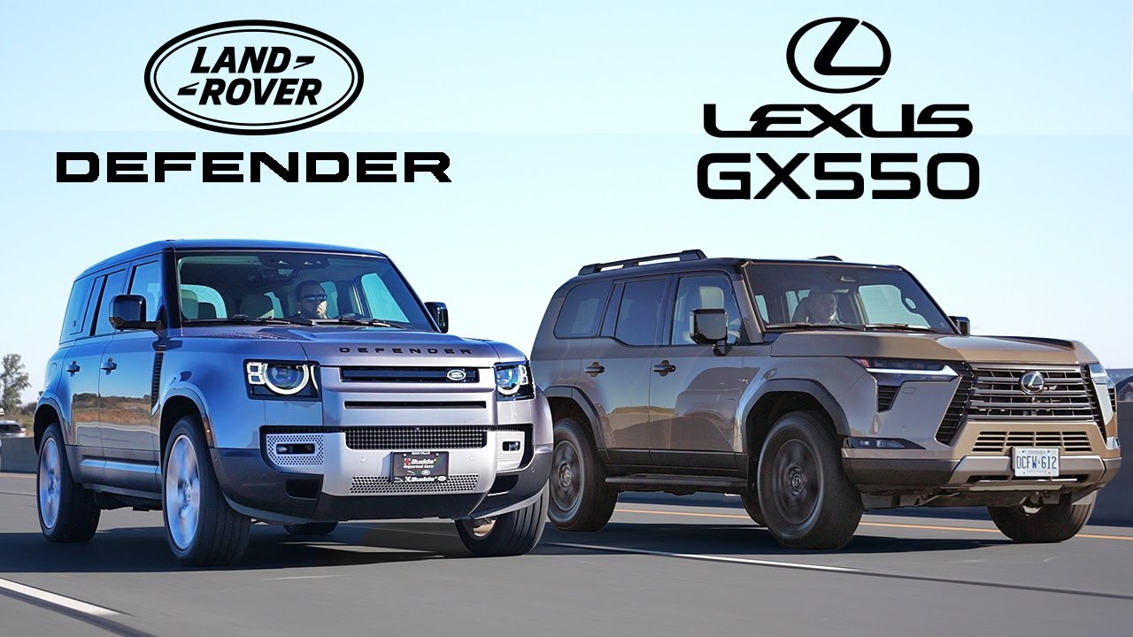 Is the Defender Still King? Lexus GX550 vs. Land Rover Defender 110. Luxury Off-Road SUV Challenge.