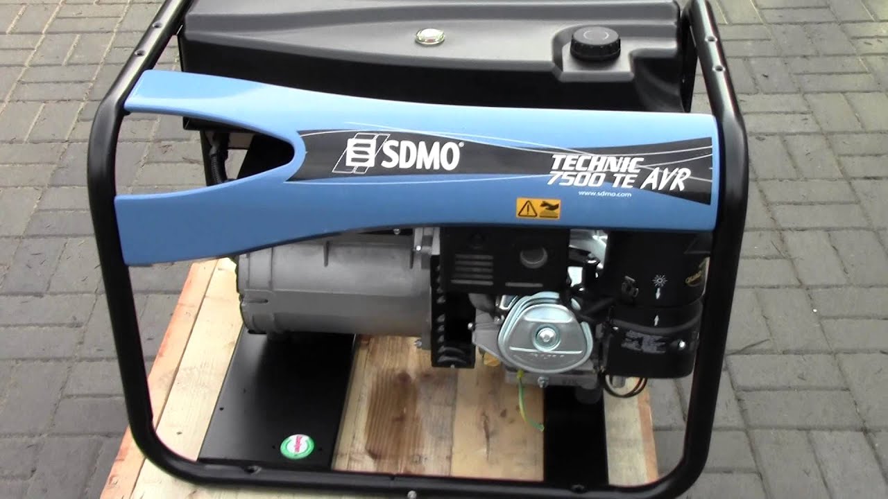 Agregat prądotw&oacute;rczy SDMO Technic 7500 TE AVR tr&oacute;jfazowy