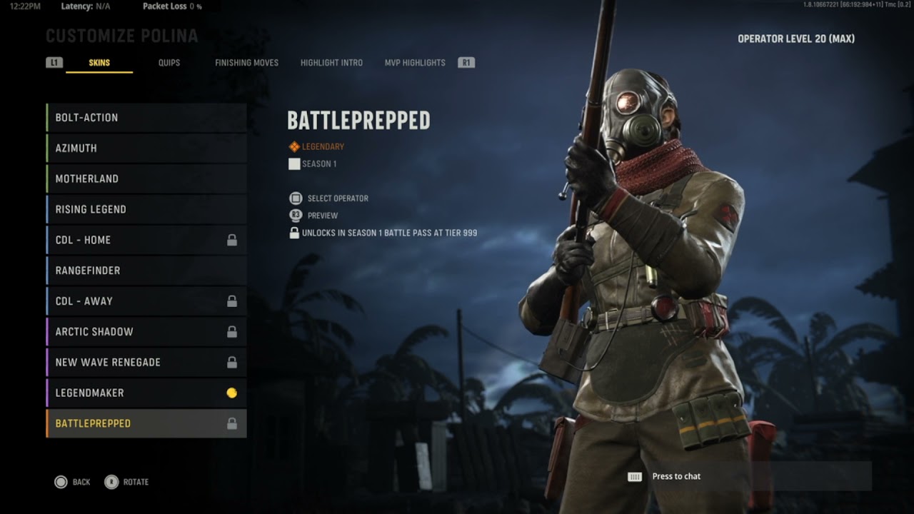 You Unlock This SKIN In Vanguard Battle pass At Tier 999?