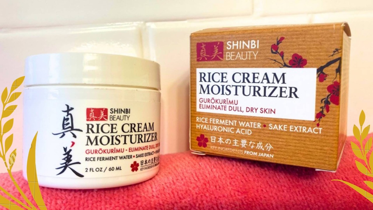 Обзор увлажняющего крема Shinbi Beauty Rice Cream Moisturizer (японская косметика по уходу за кожей)