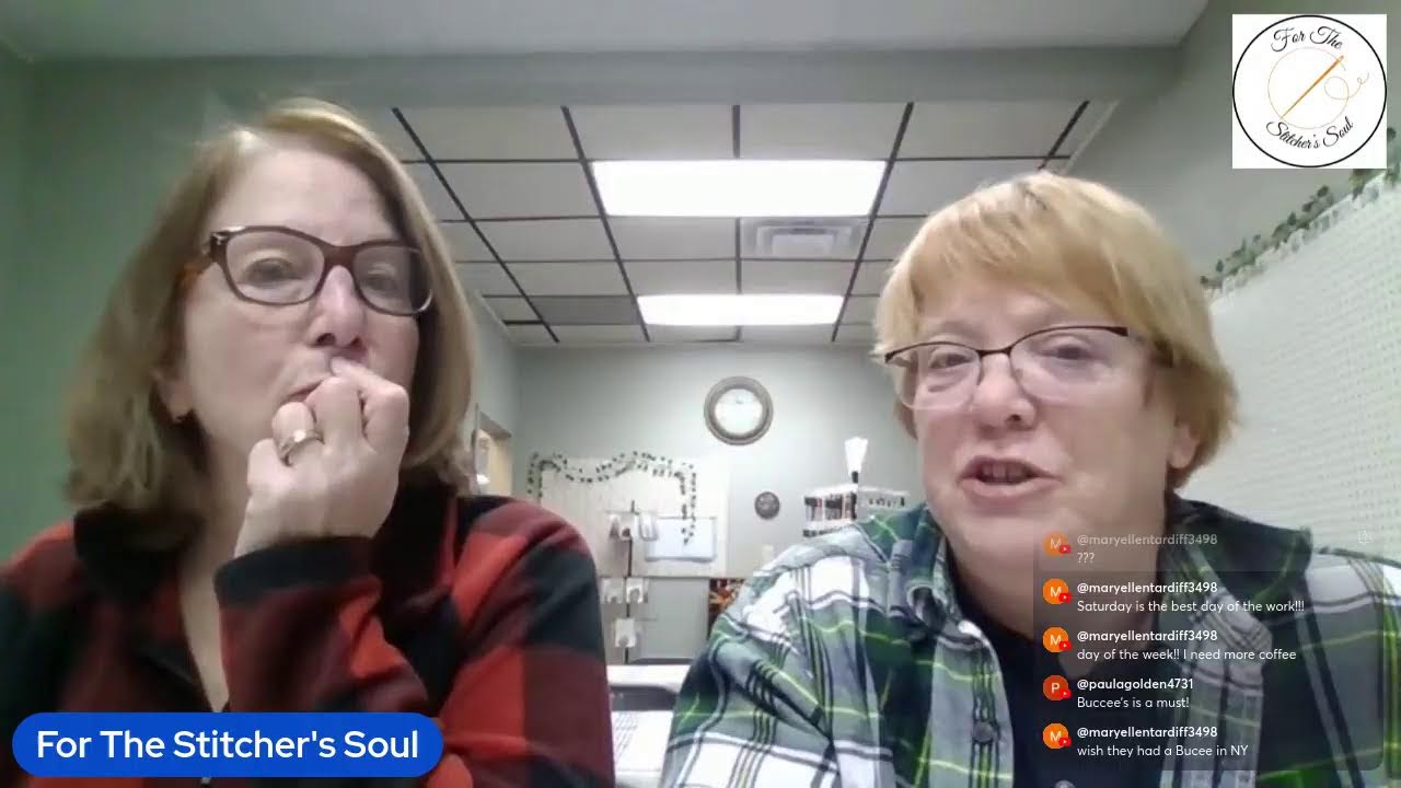 Flosstube Episode # 153 For The Stitcher's Soul