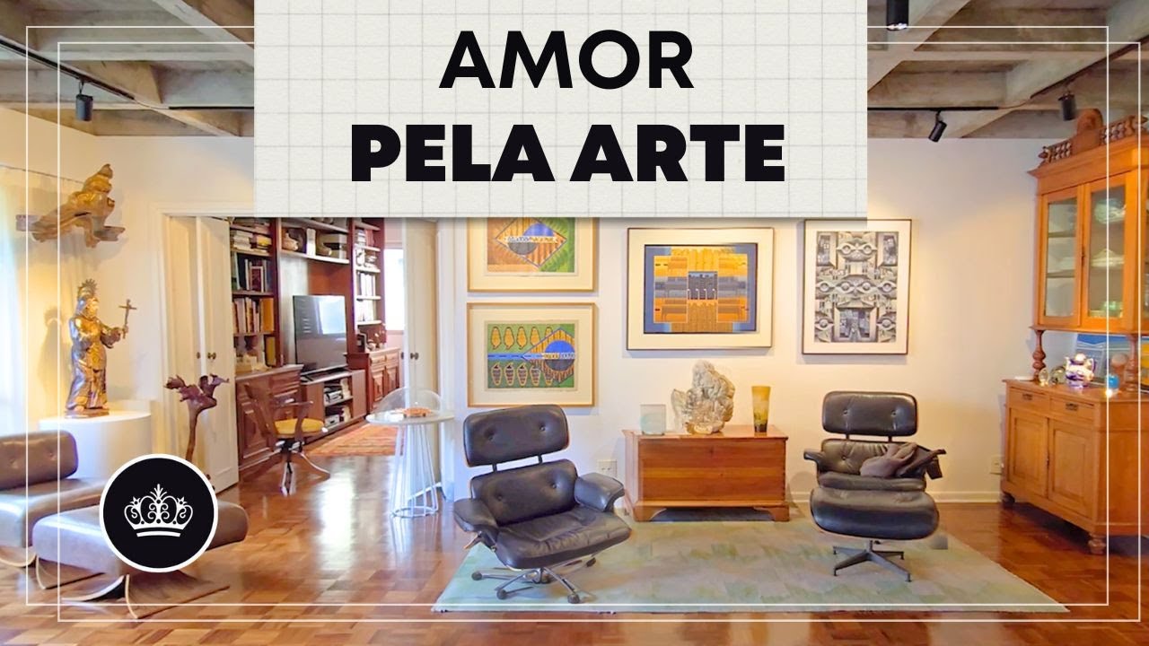 Esse APARTAMENTO é um pedaço do MOVIMENTO MODERNISTA