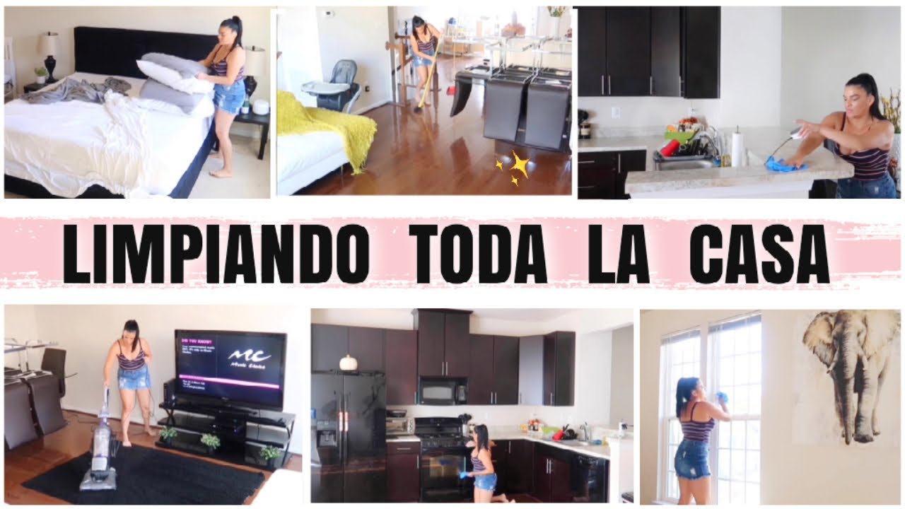 LIMPIANDO TODA MI CASA | RUTINA DE LIMPIEZA OTOÑO 2019 | MOTIVATE A LIMPIAR TU HOGAR | CLEAN WITH ME