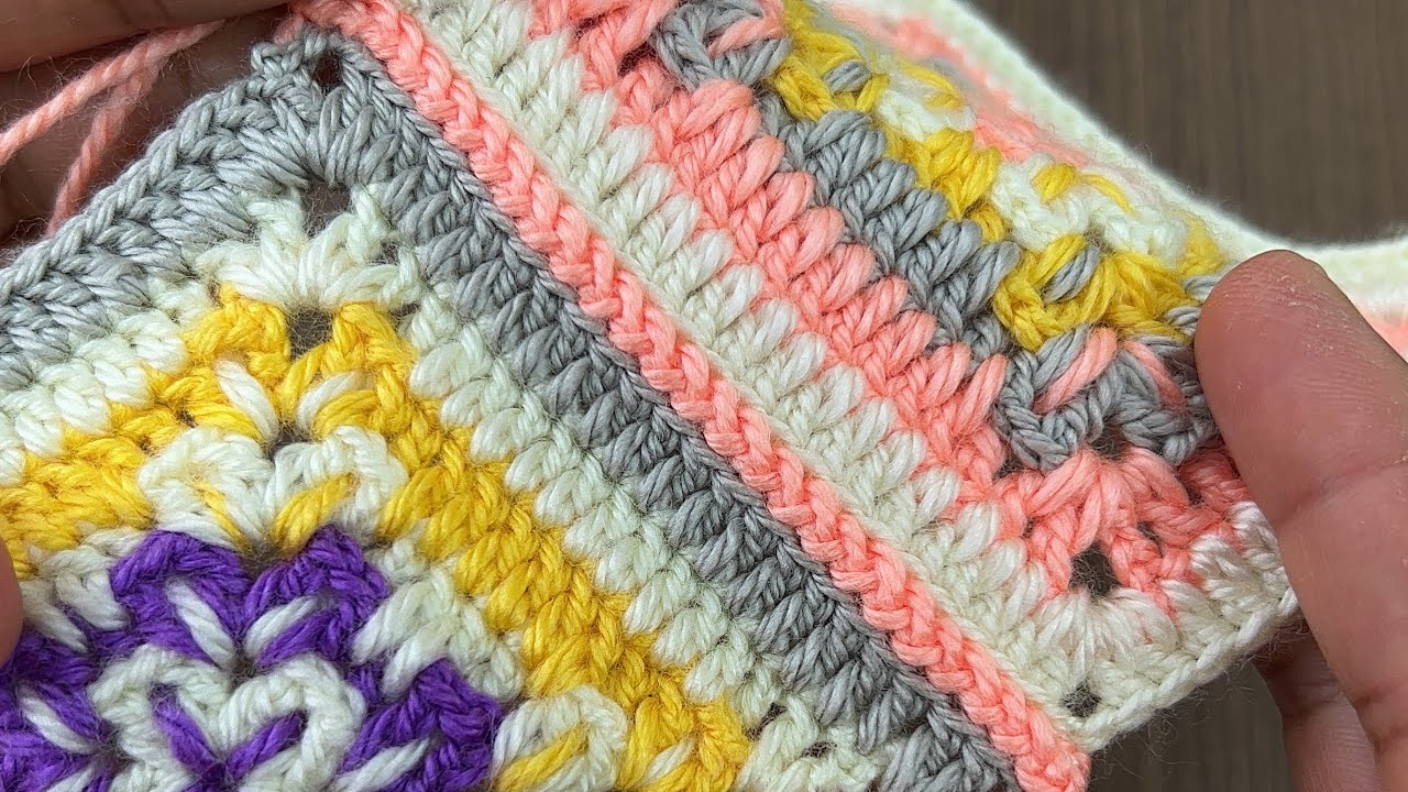 🤩 &ccedil;ok kolay zikzak motif birleştirme