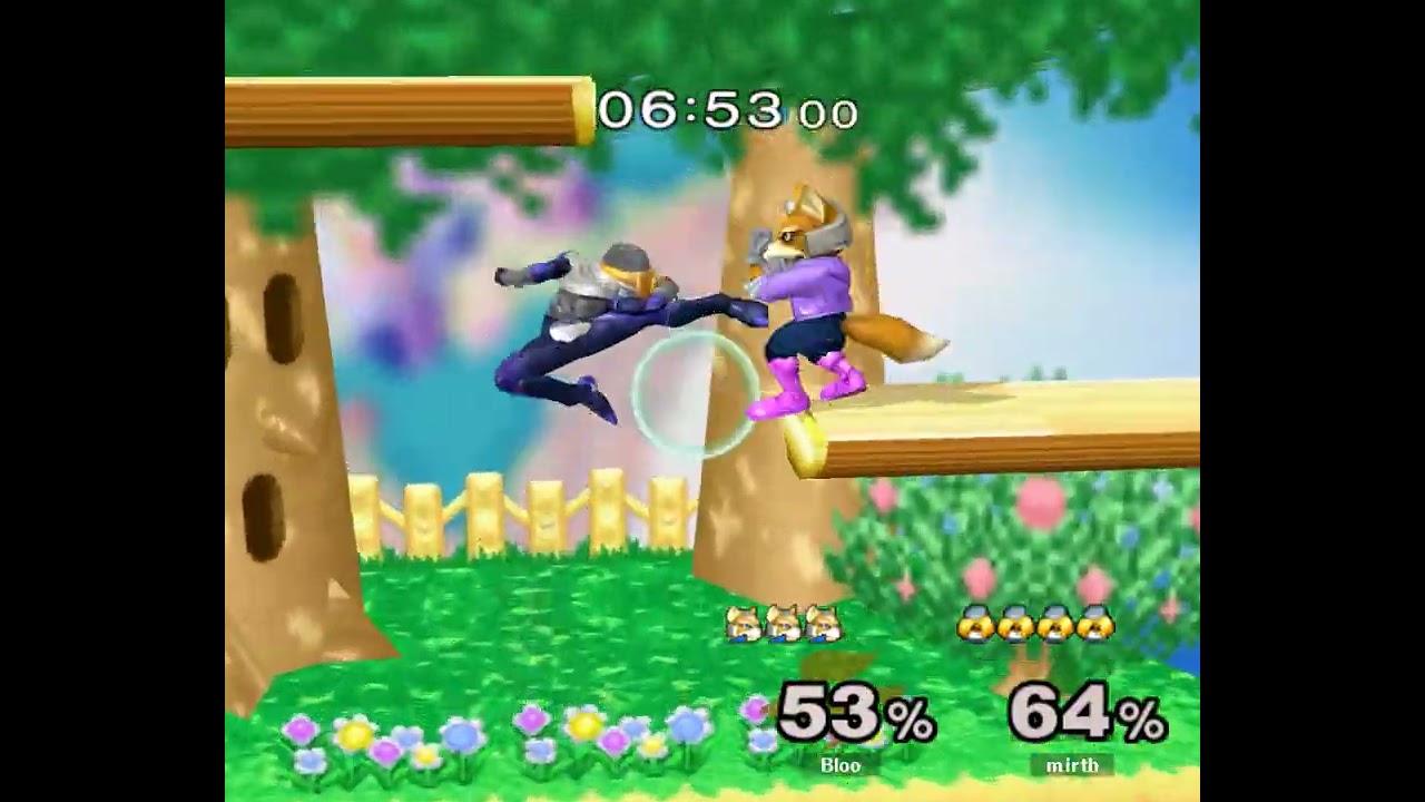 Five Iron Melee 27 — WR1 — Bloo ⟮Fox⟯, mirth ⟮Sheik⟯