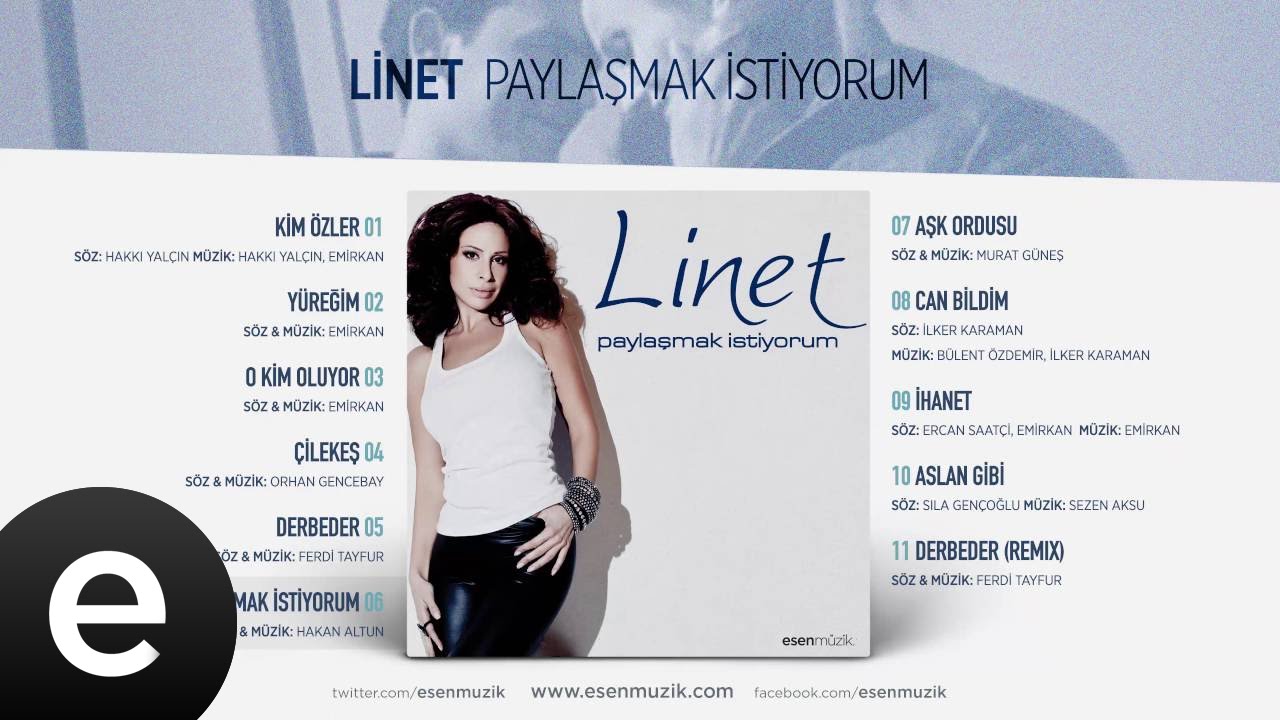 Linet - Aşkı Paylaşmak İstiyorum - Official Audio #aşkıpaylaşmakistiyorum #linet - Esen M&uuml;zik